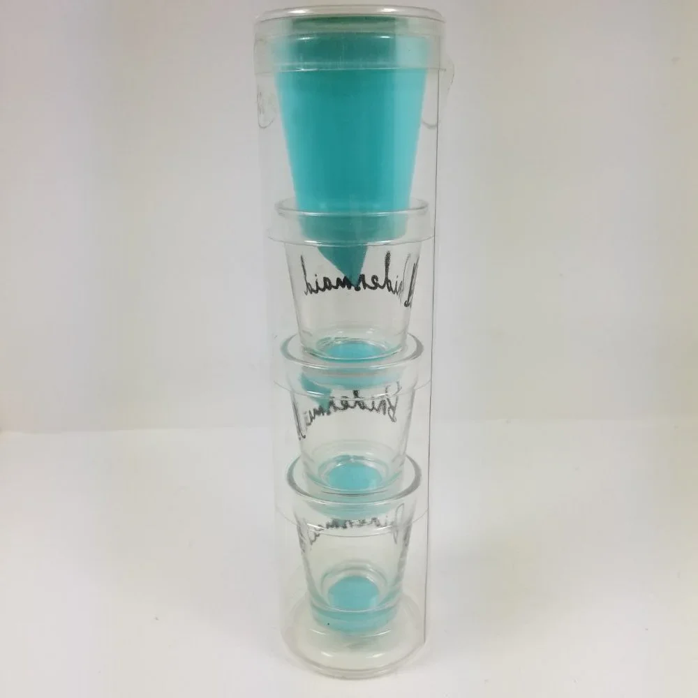 Bride Shot Stack 4 shot glasses Bride & Bridesmaids New